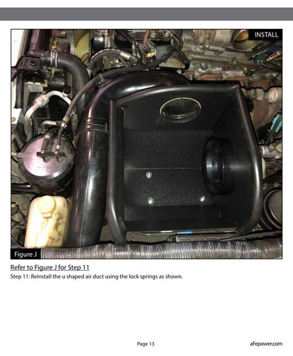 aFe Magnum FORCE Stage-2 Pro-GUARD 7 Cold Air Intake System 01-16 Nissan Patrol (Y61) I6 4.8L