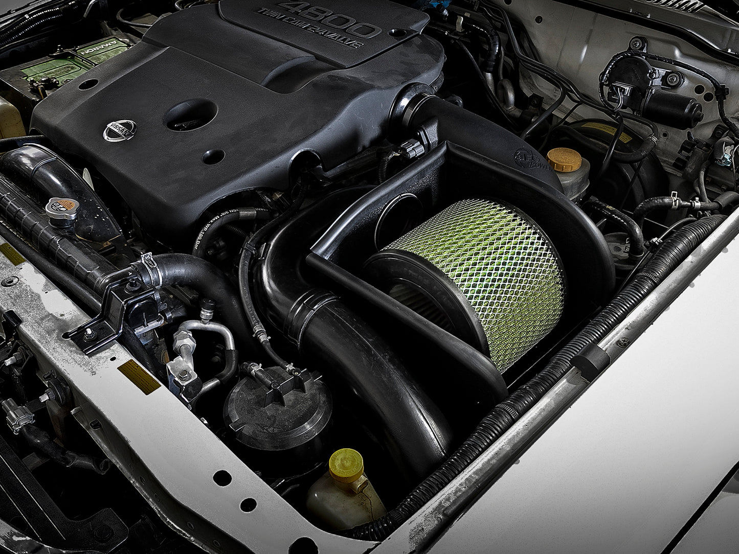 aFe Magnum FORCE Stage-2 Pro-GUARD 7 Cold Air Intake System 01-16 Nissan Patrol (Y61) I6 4.8L