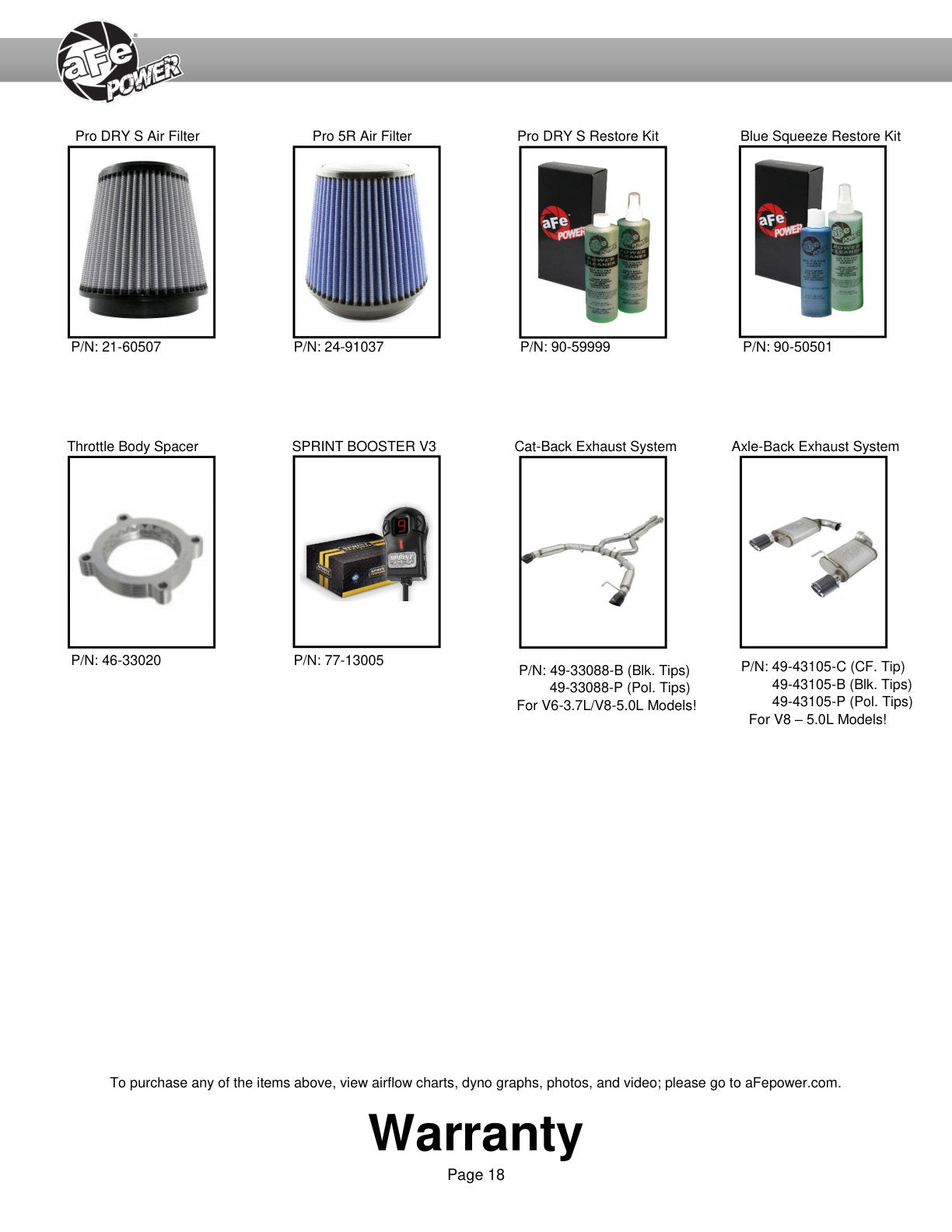 aFe Stage-2 Pro DRY S Cold Air Intake | Ford Mustang GT 2015-2017 (54-13015D)