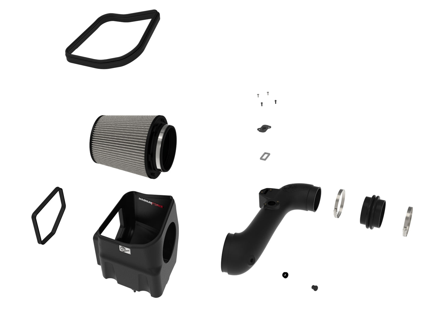 aFe 6.6L V8 MagnumFORCE Stage-2 Pro DRY S Intake | GM Silverado/Sierra 2500/3500HD (54-13016D)