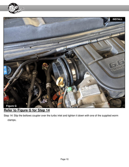 aFe 6.6L V8 MagnumFORCE Stage-2 Pro DRY S Intake | GM Silverado/Sierra 2500/3500HD (54-13016D)