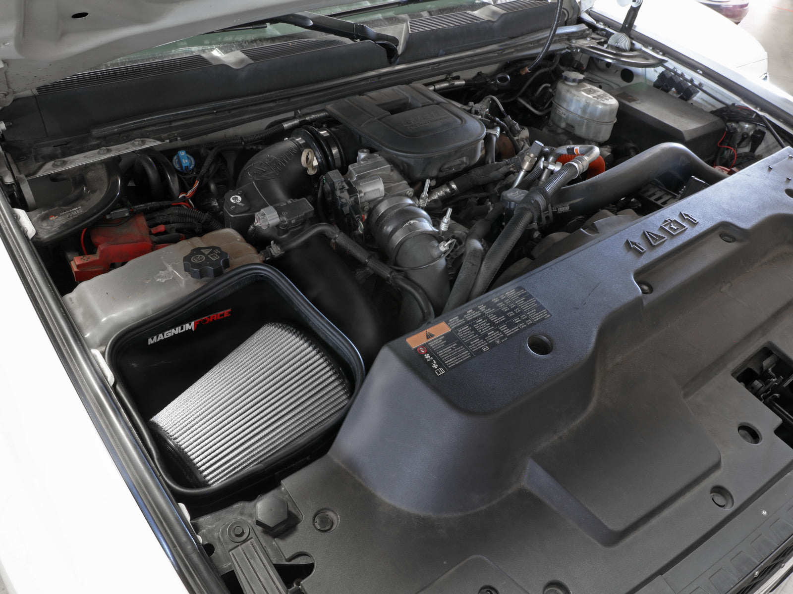 aFe 6.6L V8 MagnumFORCE Stage-2 Pro DRY S Intake | GM Silverado/Sierra 2500/3500HD (54-13016D)