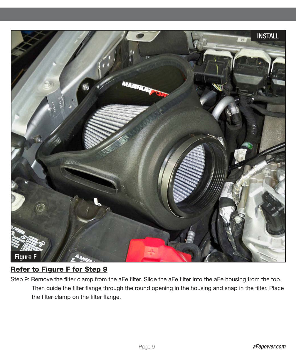 aFe Magnum FORCE Stage-2 Pro 5R Cold Air Intake | Ford Diesel Trucks V8 6.7L (17-18) (54-13017R)