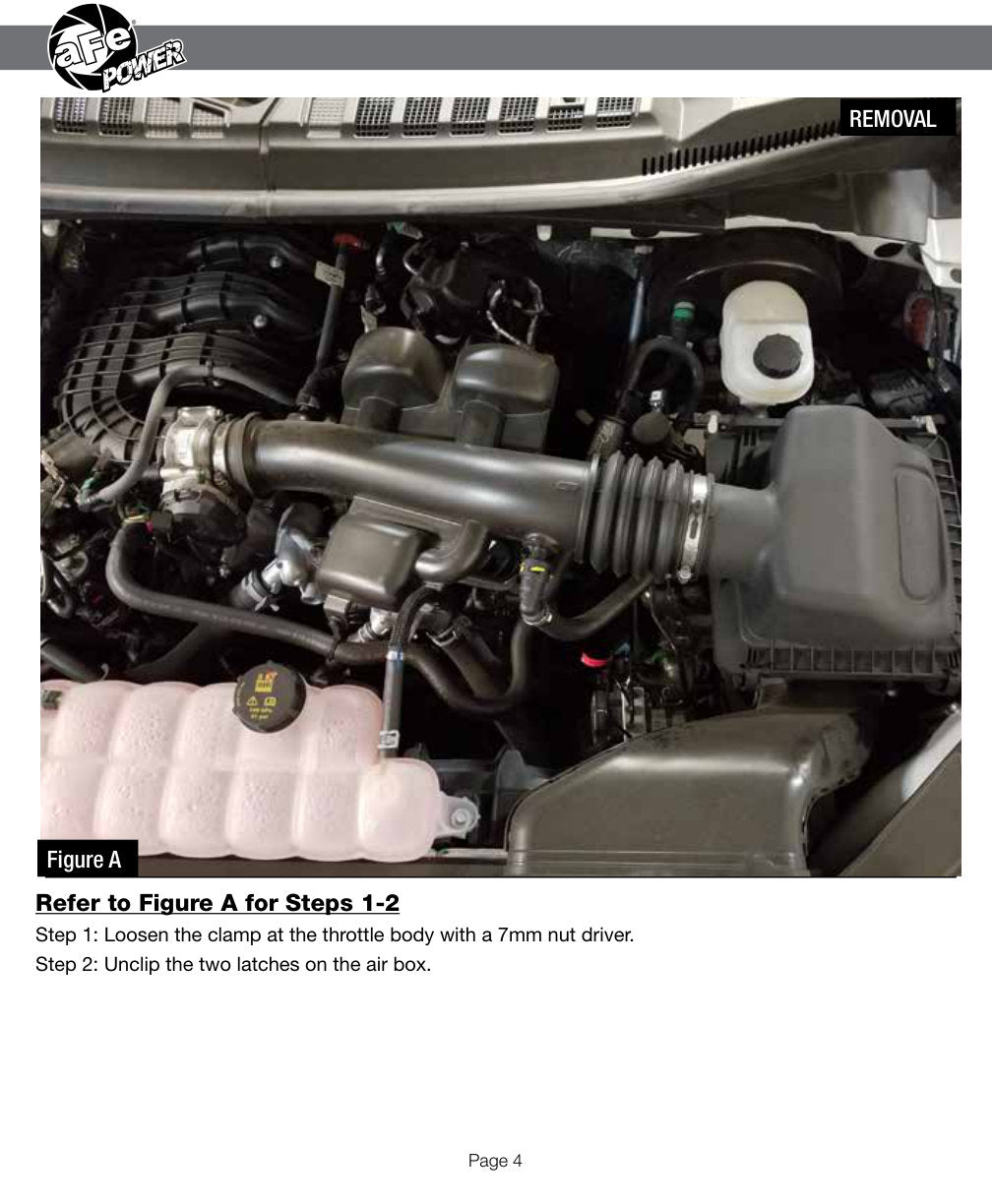 aFe Magnum FORCE Stage-2 Pro 5R Cold Air Intake | Ford F-150 V6-3.3L 2018 (54-13019R)
