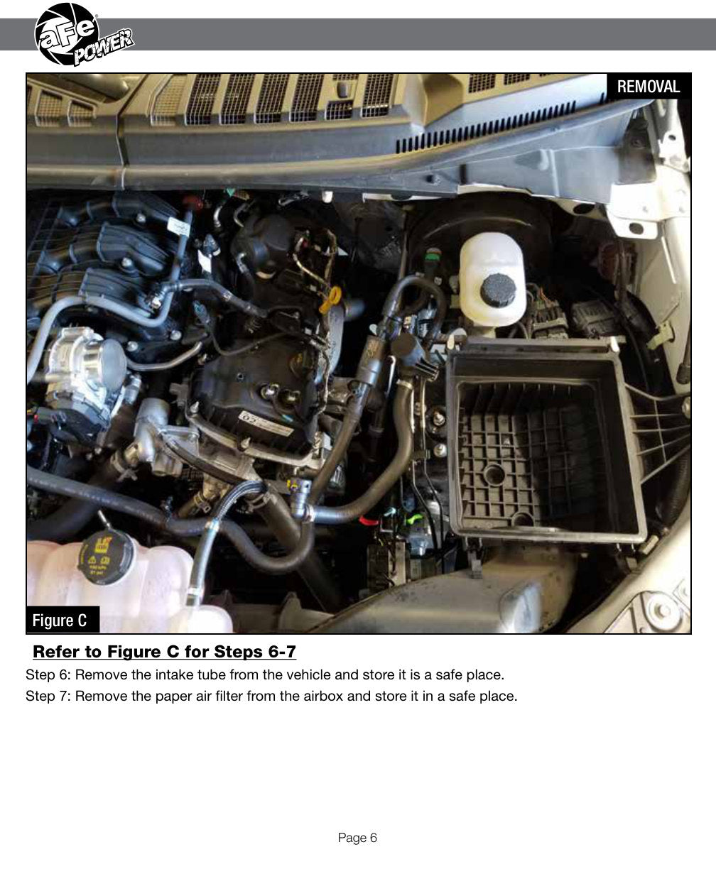 aFe Magnum FORCE Stage-2 Pro 5R Cold Air Intake | Ford F-150 V6-3.3L 2018 (54-13019R)
