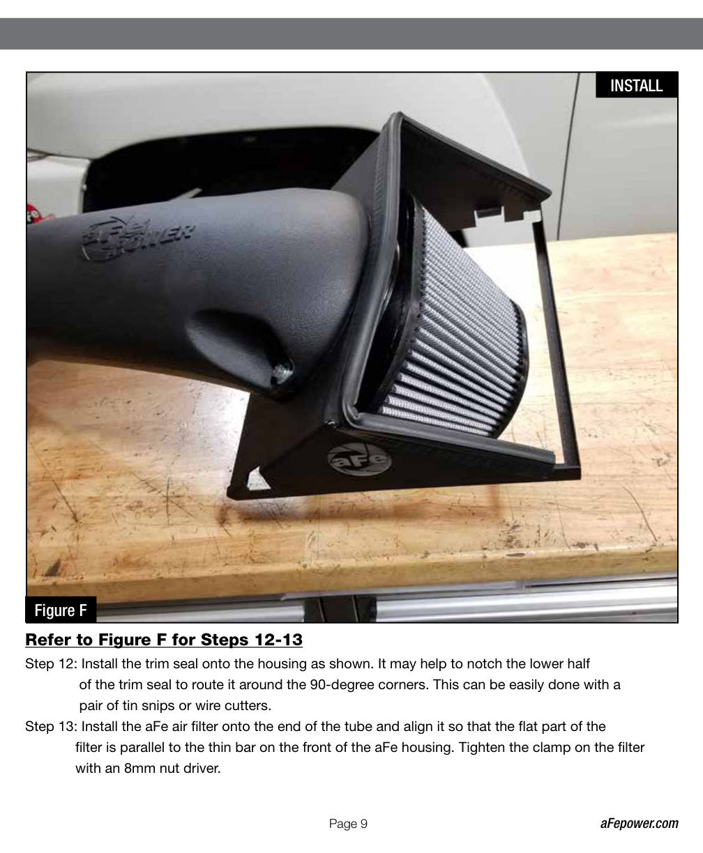 aFe Magnum FORCE Stage-2 Pro 5R Cold Air Intake | Ford F-150 V6-3.3L 2018 (54-13019R)