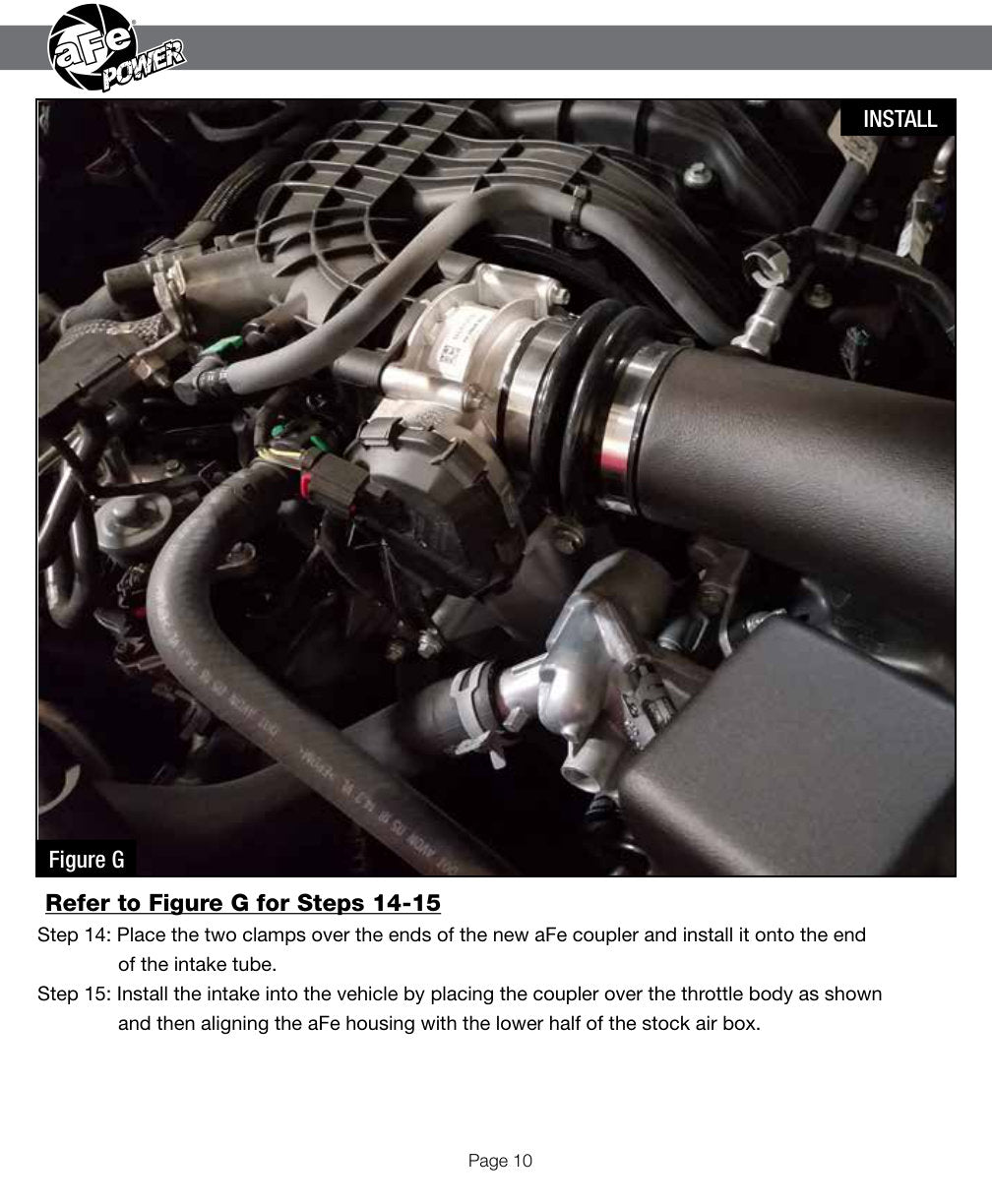 aFe Magnum FORCE Stage-2 Pro 5R Cold Air Intake | Ford F-150 V6-3.3L 2018 (54-13019R)