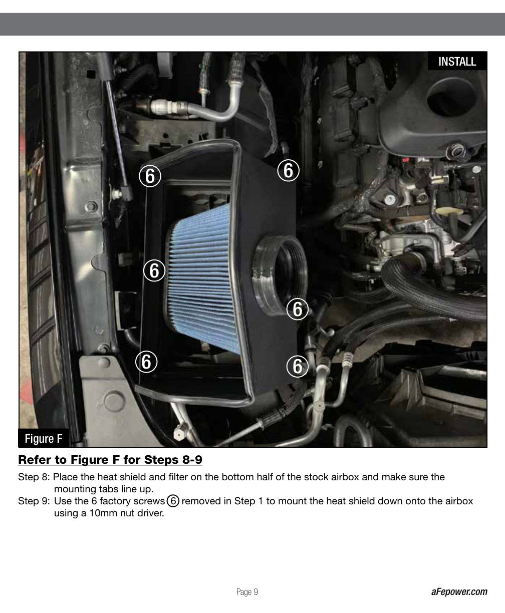 aFe Magnum FORCE Stage-2 Pro 5R Cold Air Intake System | RAM 1500 (19) V8-5.7L HEMI (54-13020R)