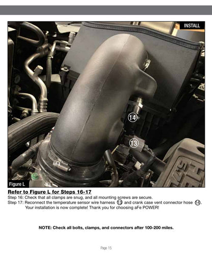 aFe Magnum FORCE Stage-2 Pro 5R Cold Air Intake System | RAM 1500 (19) V8-5.7L HEMI (54-13020R)