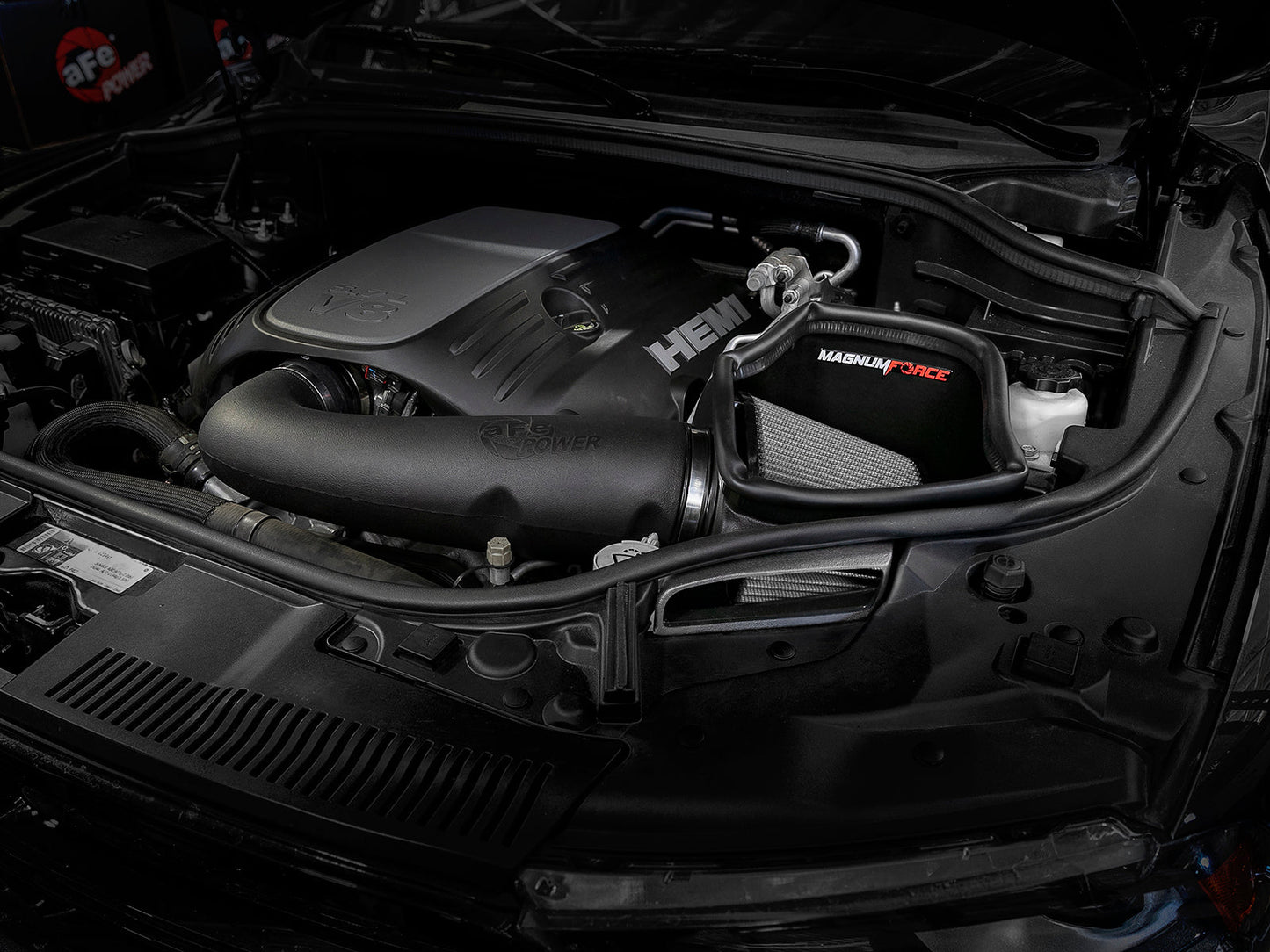 aFe Power Magnum FORCE Pro Dry S Cold Air Intake System 11-19 Jeep Grand Cherokee (WK2) V8-5.7L (54-13023D)