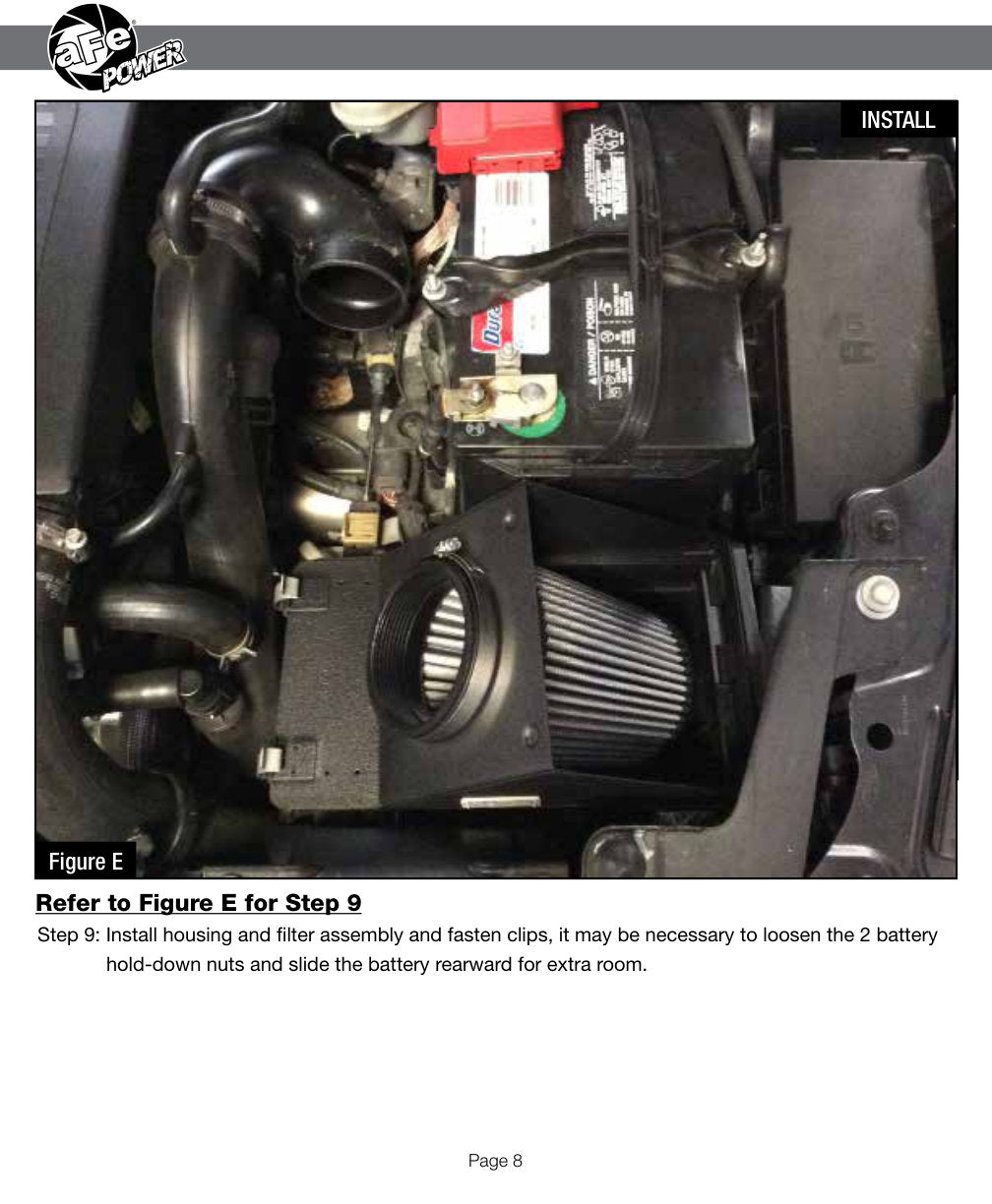 aFe MagnumFORCE Stage-2 Pro 5R Air Intake | Ford Taurus SHO Twin Turbo V6 3.5L (54-13025R)