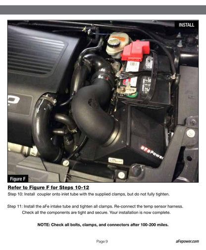 aFe MagnumFORCE Stage-2 Pro 5R Air Intake | Ford Taurus SHO Twin Turbo V6 3.5L (54-13025R)