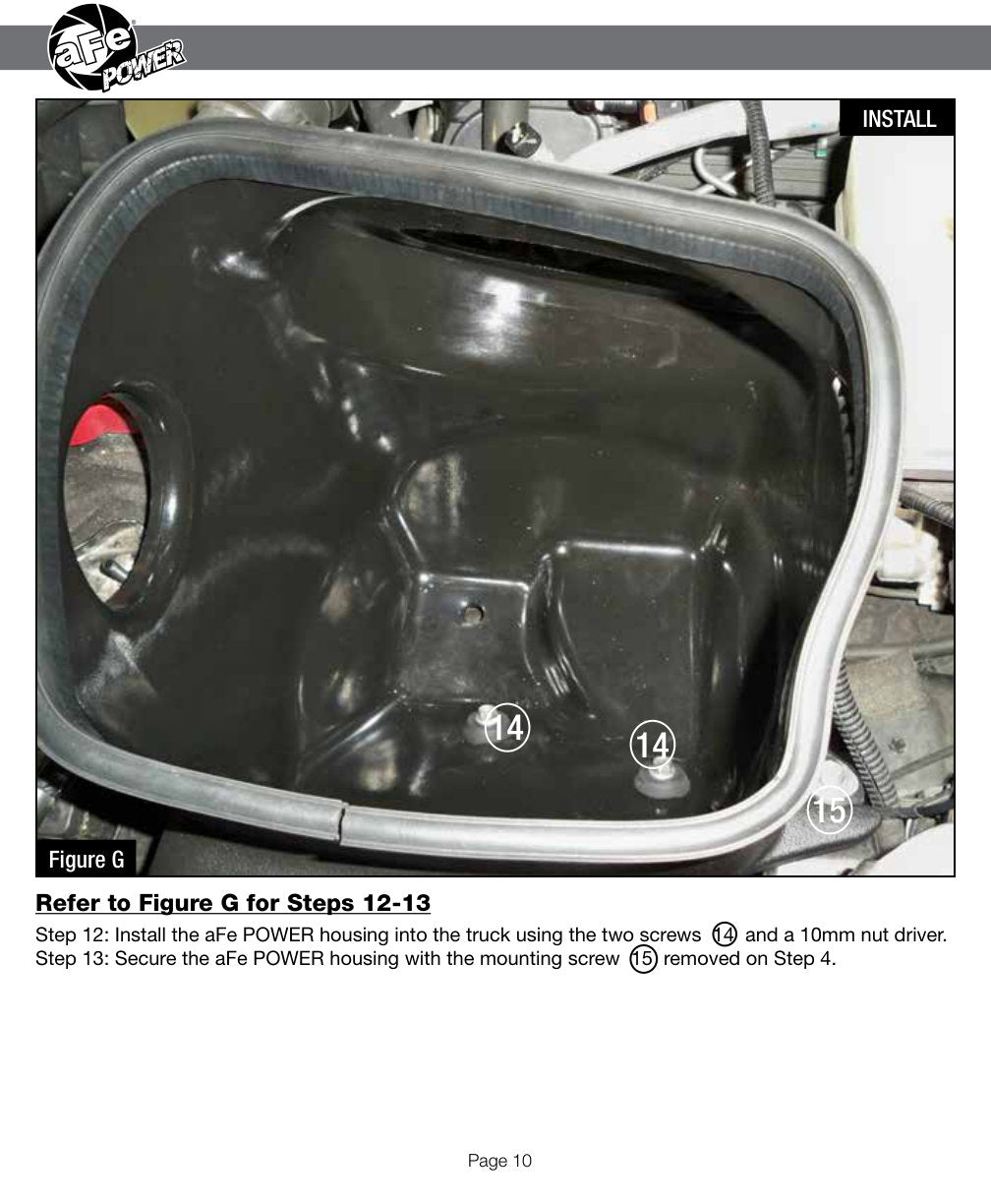 aFe Magnum FORCE Stage-2 Cold Air Intake w/ Pro DRY S | Nissan Titan XD 16-19 V8-5.0L (54-13026D)
