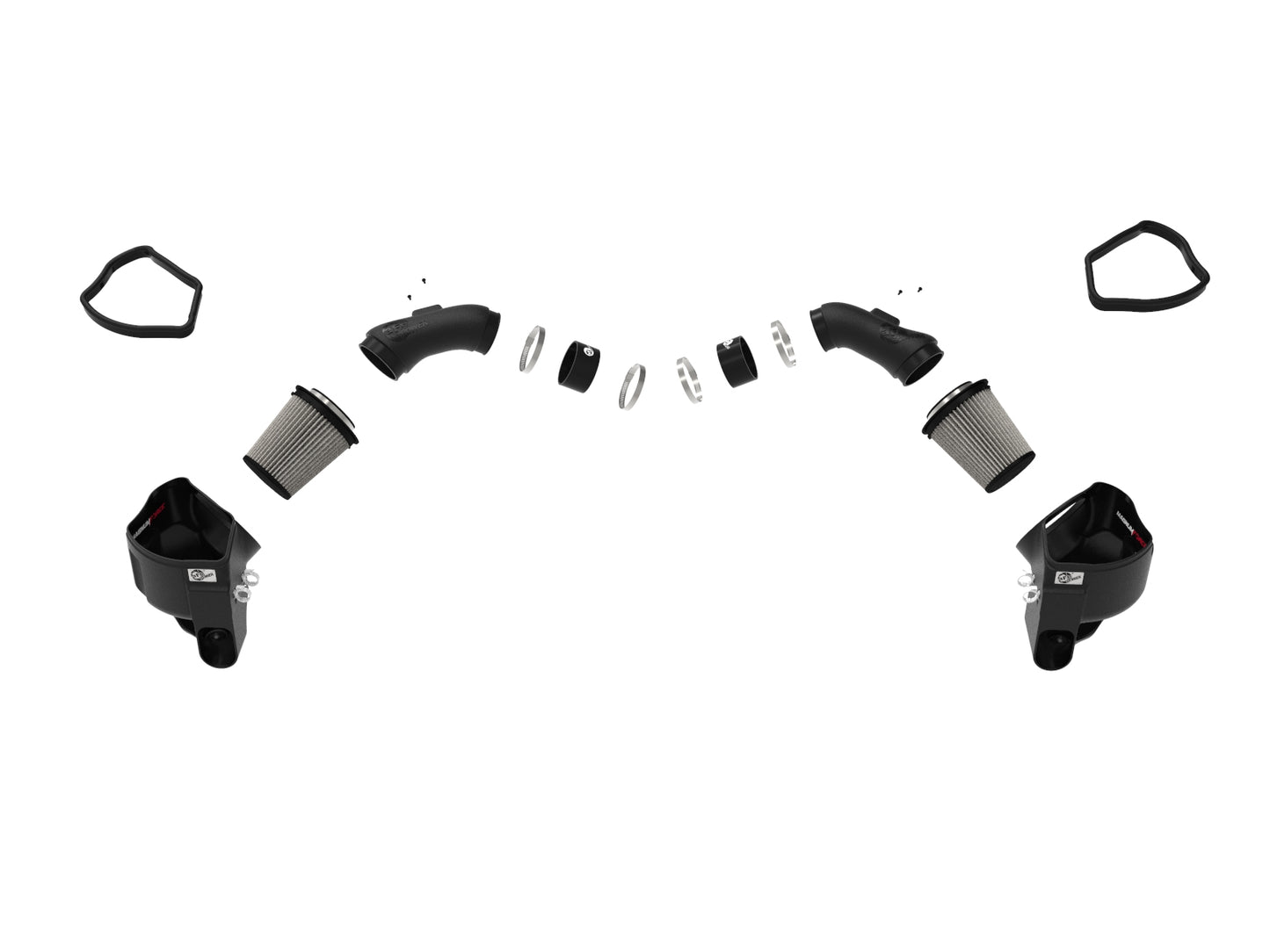 aFe Magnum FORCE Stage-2 Pro DRY S Cold Air Intake System | BMW M5 (F10) / M6 (F12/13) (54-13030D)