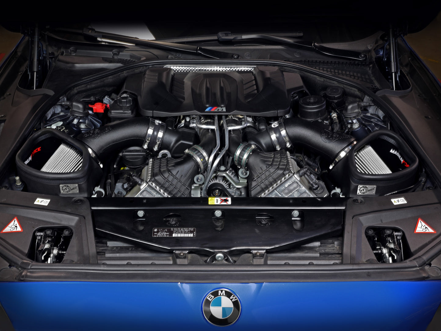 aFe Magnum FORCE Stage-2 Pro DRY S Cold Air Intake System | BMW M5 (F10) / M6 (F12/13) (54-13030D)