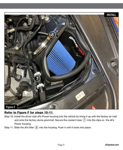 aFe POWER Magnum Force Stage-2 Pro 5R Cold Air Intake | BMW M5/M6 (12-19) (54-13030R)