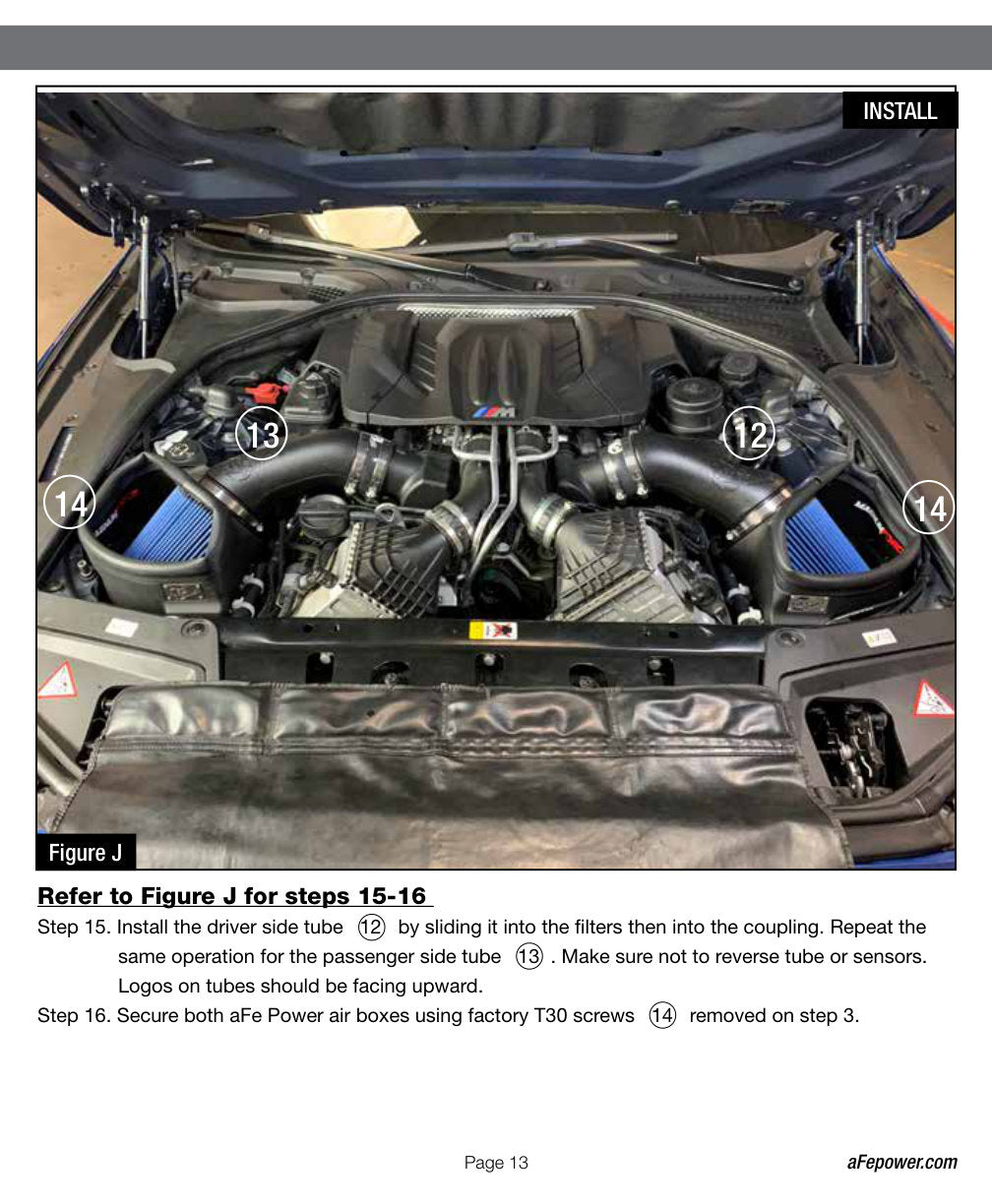 aFe POWER Magnum Force Stage-2 Pro 5R Cold Air Intake | BMW M5/M6 (12-19) (54-13030R)