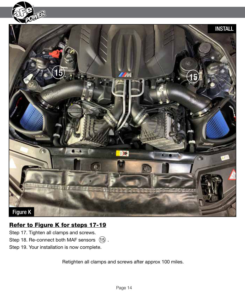 aFe POWER Magnum Force Stage-2 Pro 5R Cold Air Intake | BMW M5/M6 (12-19) (54-13030R)