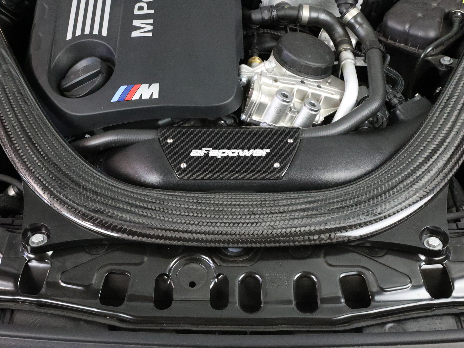 aFe Magnum FORCE Stage-2 Intake CF Trim | BMW M2/3/4 (15-21/14-20) (54-13032CC)