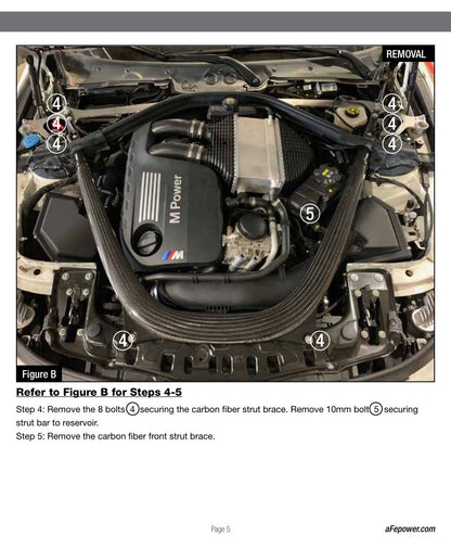 aFe POWER Magnum Force Stage-2 Pro DRY S Cold Air Intake | BMW M3/M4 3.0L (15-19) (54-13032D)