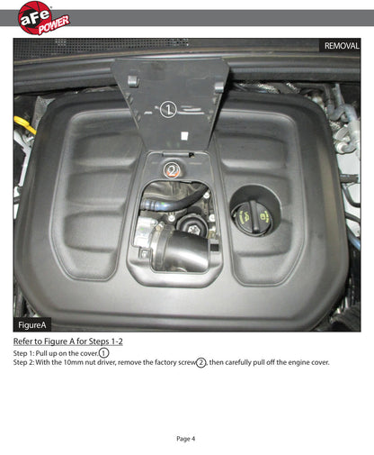 aFe Stage-2 Cold Air Intake System w/ Pro DRY S Filter | Jeep Grand Cherokee (16-19) (54-13035D)