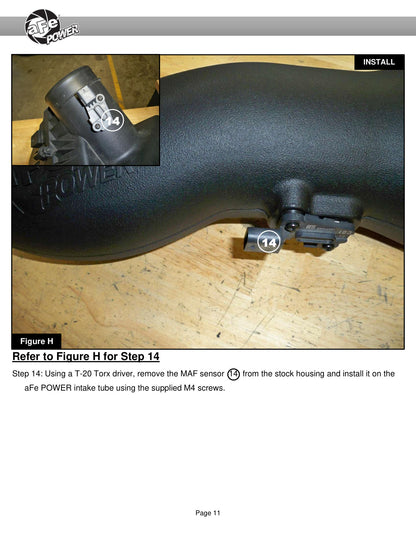 aFe Magnum FORCE Stage-2 Pro 5R Cold Air Intake | GM Silverado/Sierra V8 6.2L (19) (54-13036R)