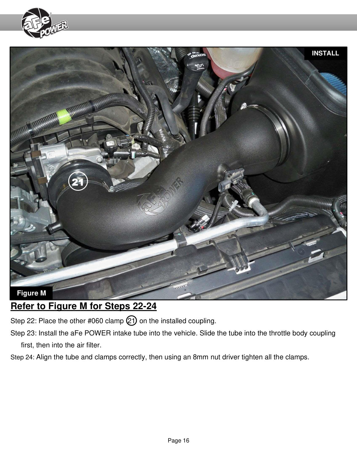 aFe Magnum FORCE Stage-2 Pro 5R Cold Air Intake | GM Silverado/Sierra V8 6.2L (19) (54-13036R)