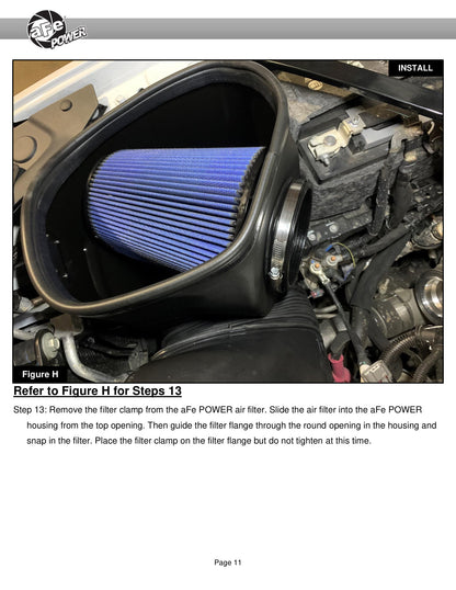 aFe Momentum HD Cold Air Intake w/ Pro 5R Media | Dodge Diesel Trucks L6 6.7L (19) (54-13046R)