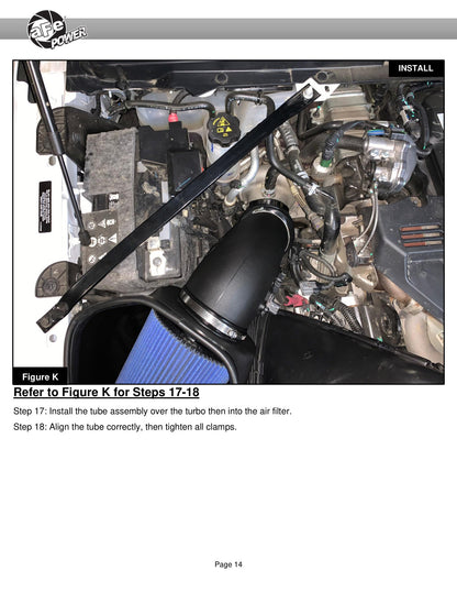 aFe Momentum HD Cold Air Intake w/ Pro 5R Media | Dodge Diesel Trucks L6 6.7L (19) (54-13046R)