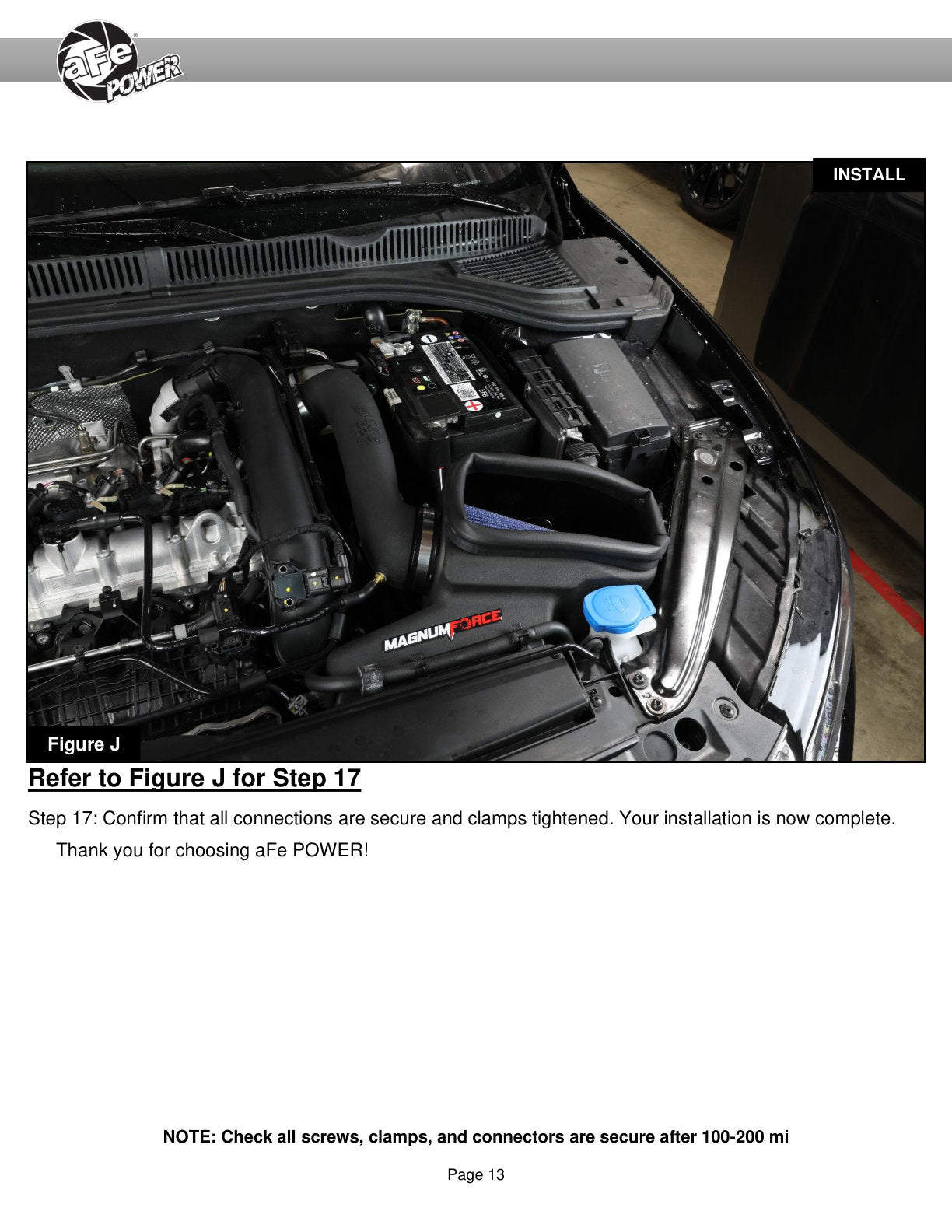aFe Stage-2 Pro DRY S Cold Air Intake 1.4L | VW Jetta 2019-2020 (54-13049D)