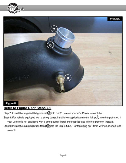 aFe Stage-2 Pro DRY S Cold Air Intake 2.0L | VW GTI (MKVII) 2015-2019 (54-13050D)