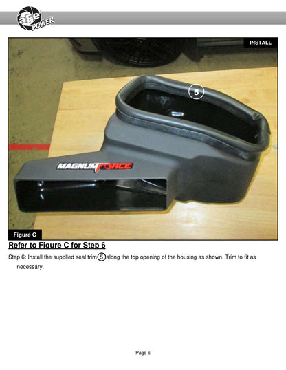 aFe Stage-2 Pro 5R Cold Air Intake 2.0L | VW GTI (MKVII) 2015-2019 (54-13050R)