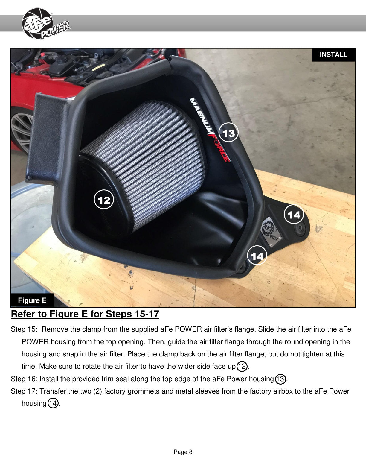 aFe POWER Magnum FORCE Stage-2 Pro 5R Cold Air Intake | BMW 3 Series L6-3.0L (06-13) (54-13053R)