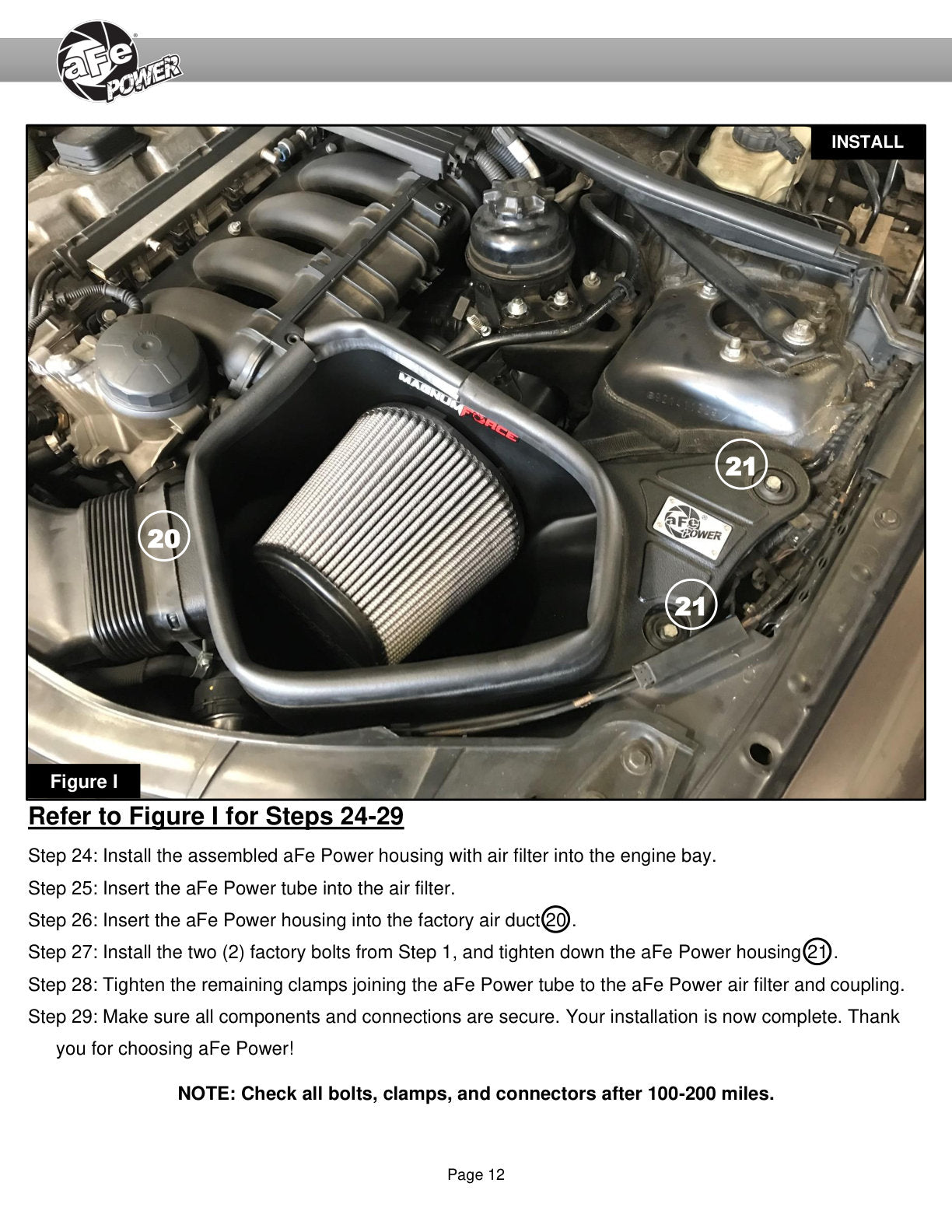 aFe POWER Magnum FORCE Stage-2 Pro 5R Cold Air Intake | BMW 3 Series L6-3.0L (06-13) (54-13053R)