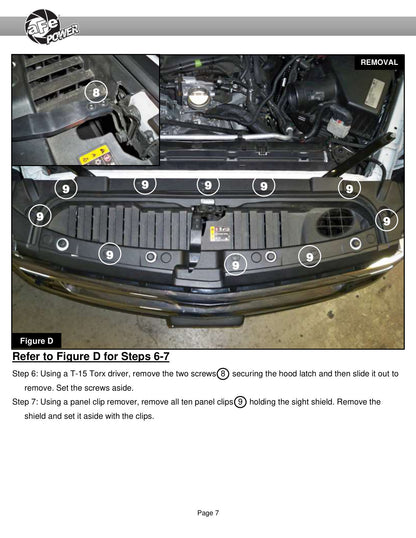 aFe Magnum FORCE Stage-2 Pro DRY S 19-20 GM Silverado/Sierra Intake | V6-4.3L (54-13057D)