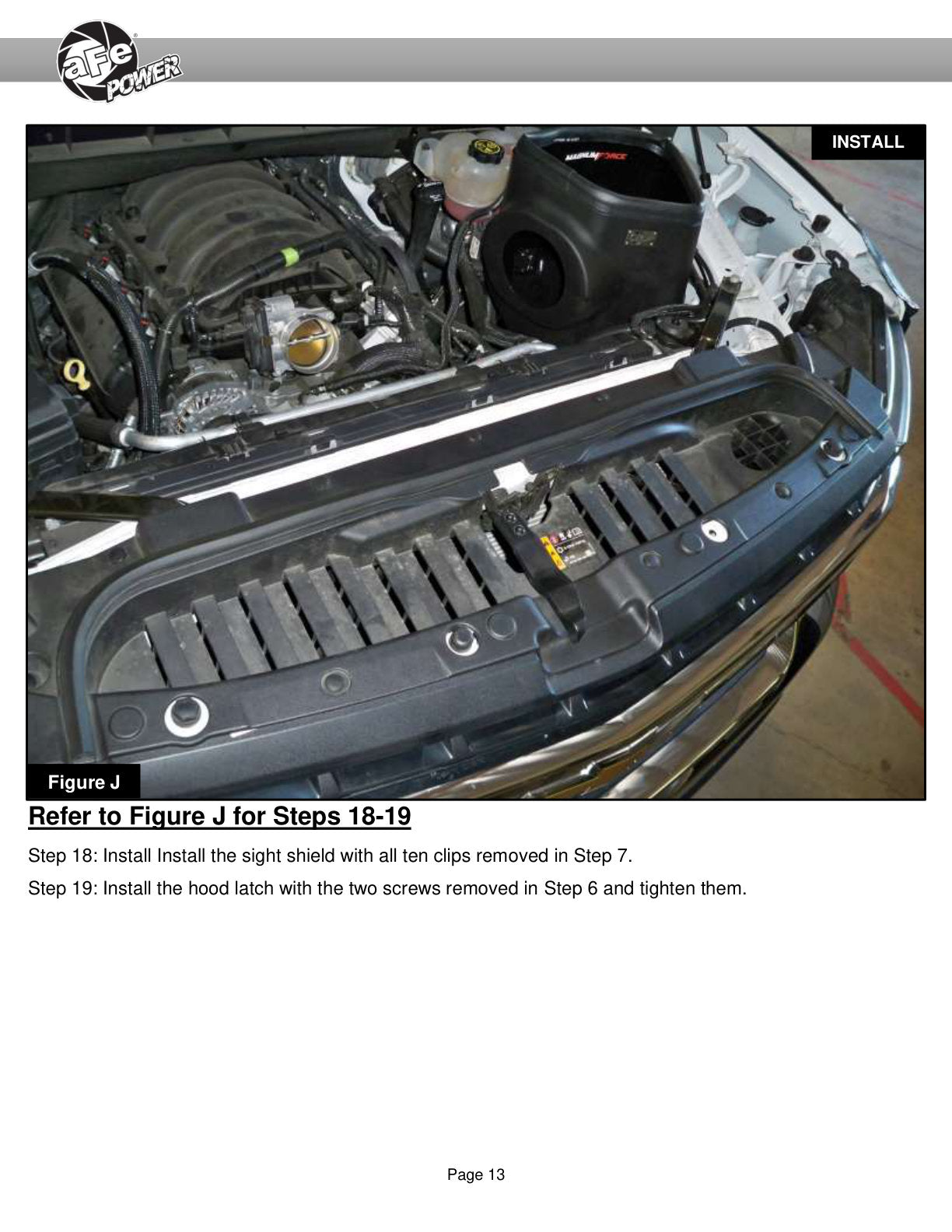 aFe Magnum FORCE Stage-2 Pro DRY S 19-20 GM Silverado/Sierra Intake | V6-4.3L (54-13057D)