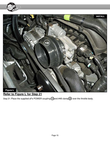 aFe Magnum FORCE Stage-2 Pro DRY S 19-20 GM Silverado/Sierra Intake | V6-4.3L (54-13057D)