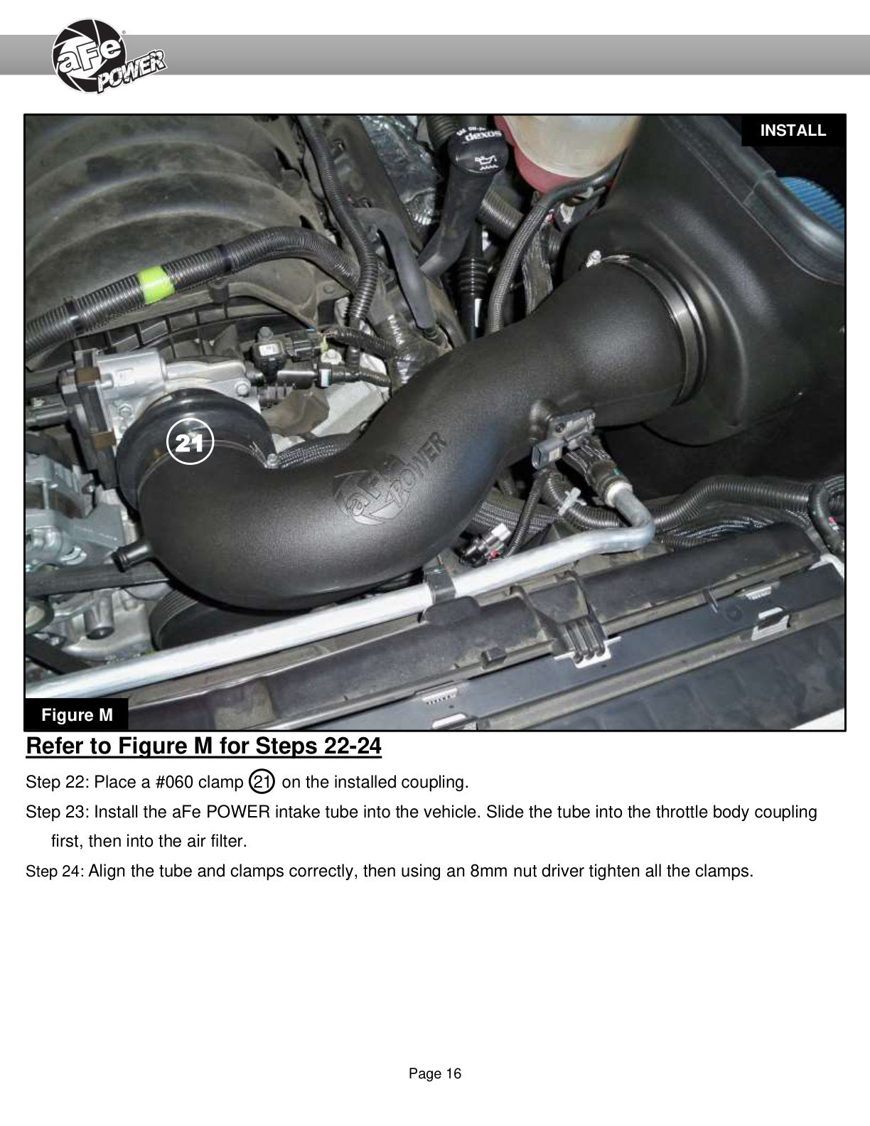 aFe Magnum FORCE Stage-2 Pro DRY S 19-20 GM Silverado/Sierra Intake | V6-4.3L (54-13057D)