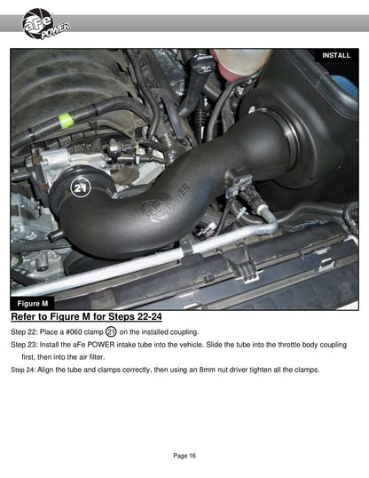aFe Stage-2 Pro 5R Cold Air Intake | GM Silverado/Sierra 1500 (18-26) (54-13057R)