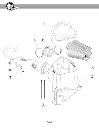 aFe Magnum FORCE Stage-2 Pro DRY S Intake | GM Silverado/Sierra 18-26 (54-13058D)