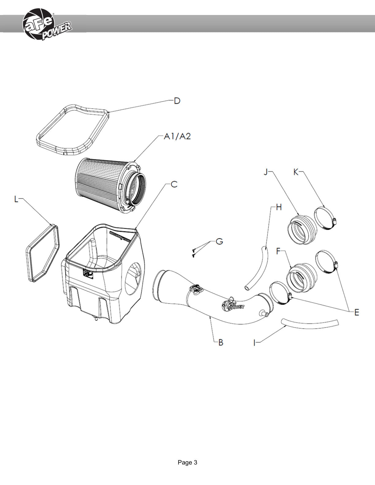 aFe Magnum FORCE Open Element Intake GM Silv/Sierra 1500 14-20 (54-13060D)
