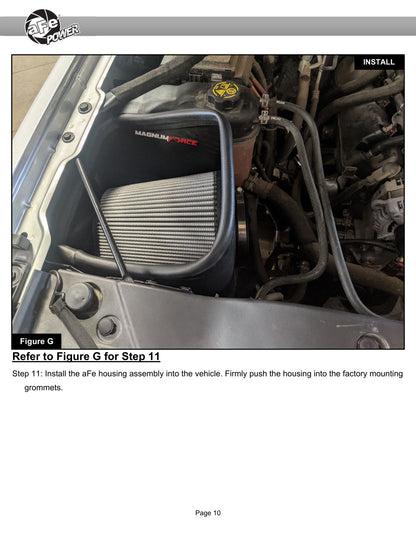 aFe Magnum FORCE Open Element Intake GM Silv/Sierra 1500 14-20 (54-13060D)