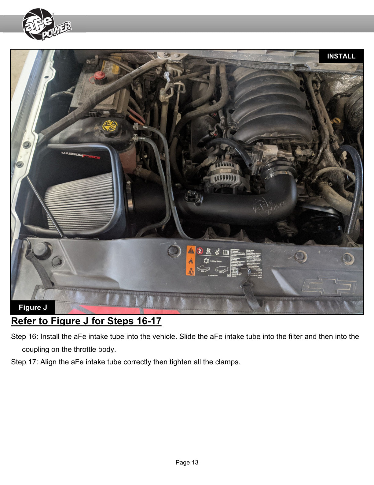 aFe MagnumFORCE Intake Stage-2 Pro 5R | GM Silverado/Sierra 1500 V8-5.3/6.2L (54-13060R)