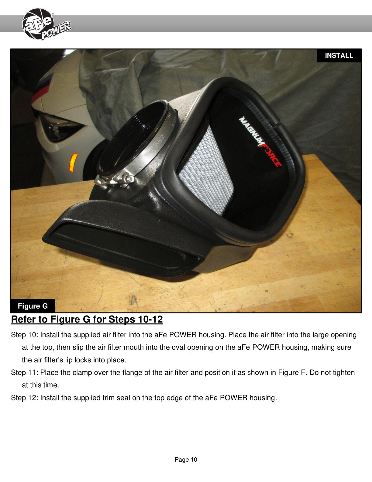 aFe MagnumFORCE Stage-2 Pro DRY S Intake | Jeep Grand Cherokee WK2 V8-6.4L (12-21) (54-13063D)