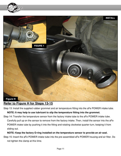 aFe MagnumFORCE Stage-2 Pro DRY S Intake | Jeep Grand Cherokee WK2 V8-6.4L (12-21) (54-13063D)