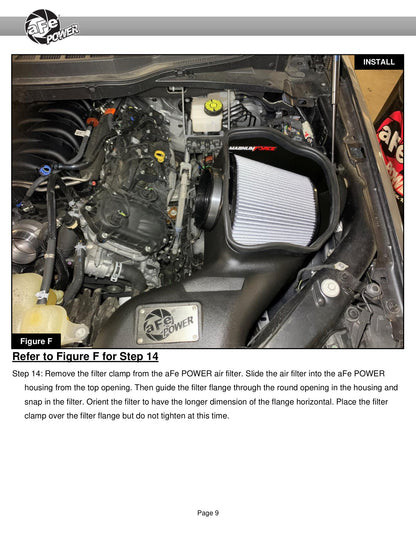 aFe MagnumFORCE Stage-2 Pro 5R Intake | Ford F150 5.0L V8 (21+) (54-13064R)