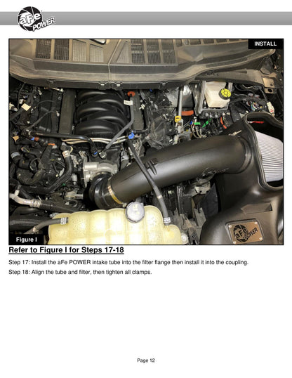 aFe MagnumFORCE Stage-2 Pro 5R Intake | Ford F150 5.0L V8 (21+) (54-13064R)