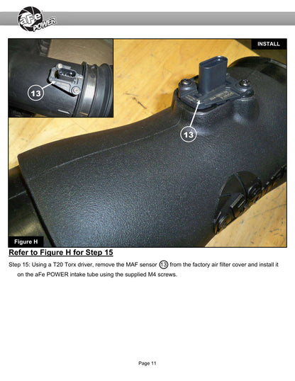 aFe Magnum FORCE Stage-2 Intake | Ford F-250/350 17-23 (54-13069D)