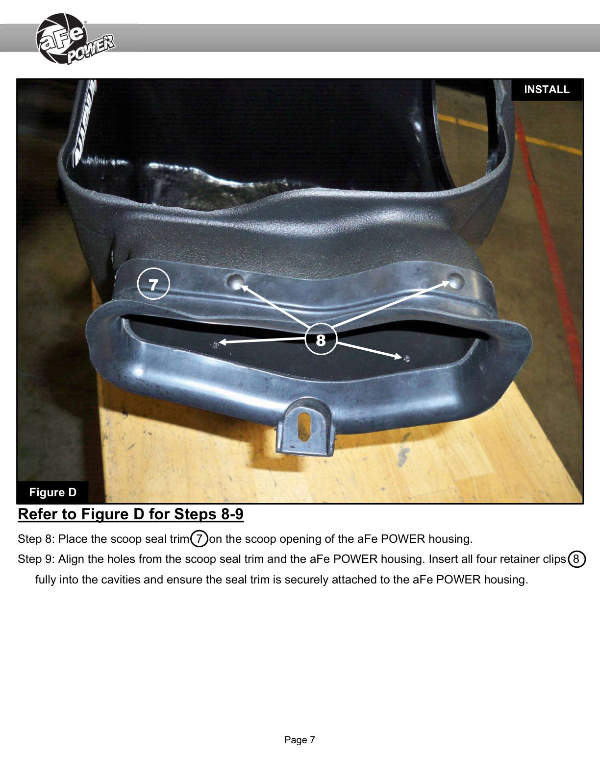 aFe 20-22 F-250/F-350 V8-3.7L Magnum FORCE Stage-2 Intake (54-13069R)