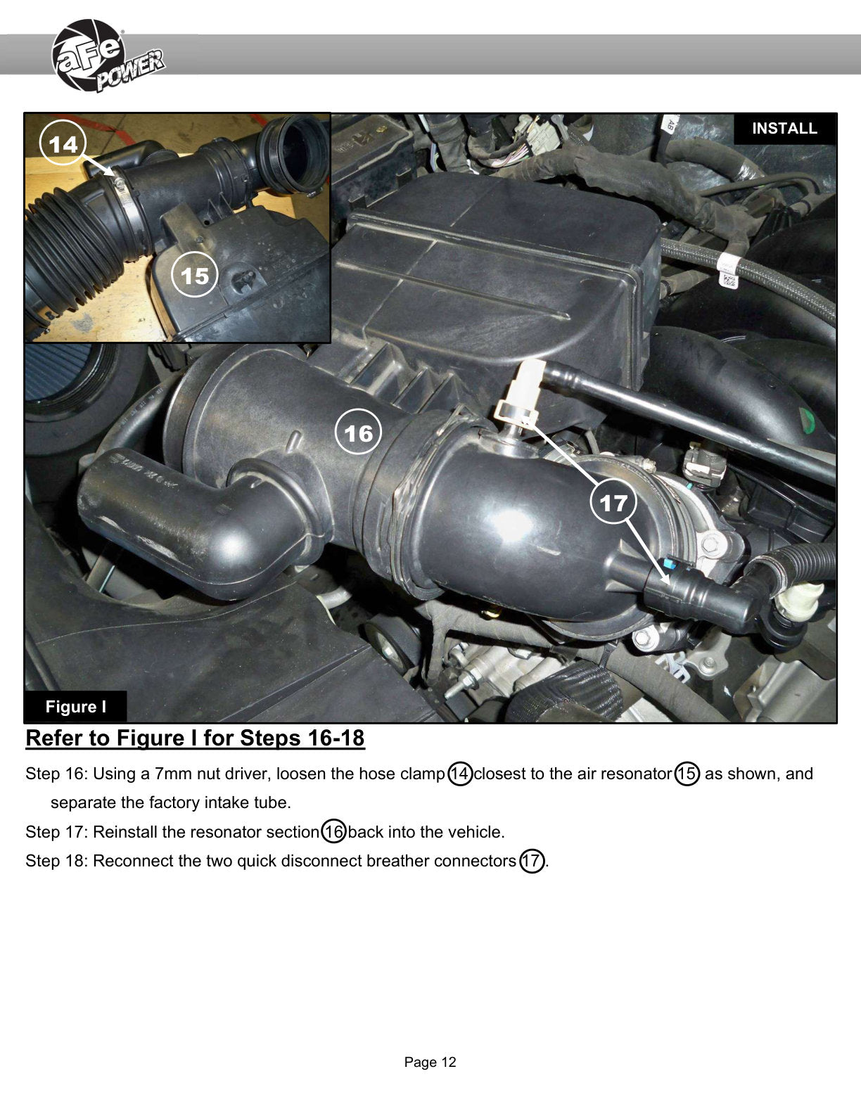 aFe 20-22 F-250/F-350 V8-3.7L Magnum FORCE Stage-2 Intake (54-13069R)